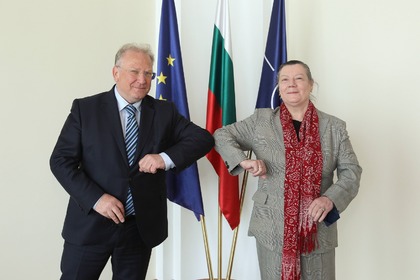 Министърът на външните работи Светлан Стоев прие посланика на Португалия Мария Коельо Рибейро да Силва